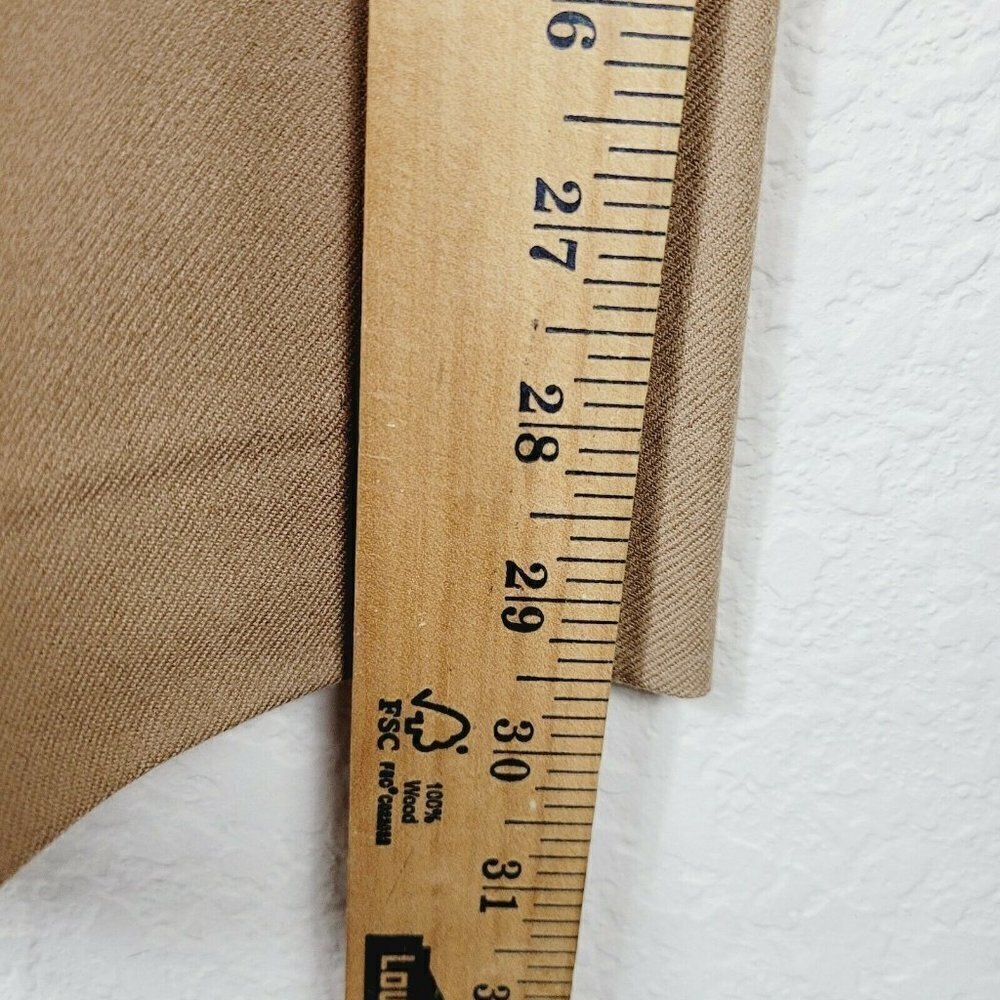 Pendleton Womens Suit Pants Tan Size 10 All Season Wool Flat Front Career Office - Picture 5 of 12